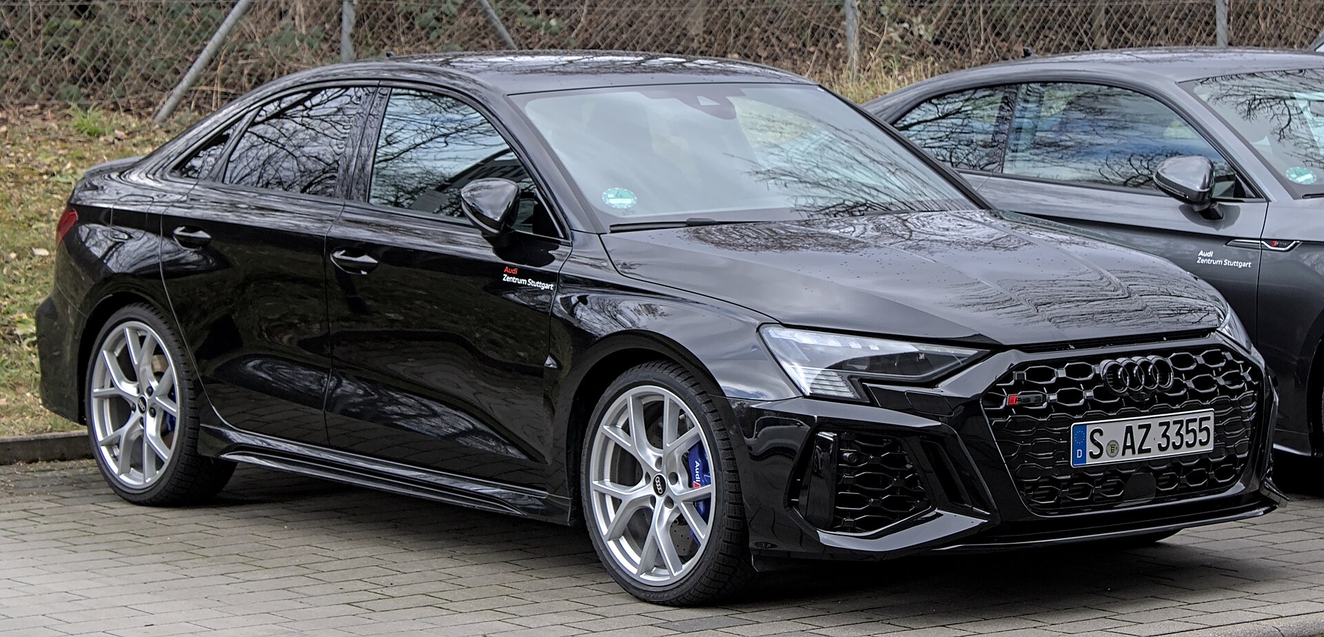 Audi RS3 Modellbild für Schweizer Typenschein- und Fahrzeugdaten
