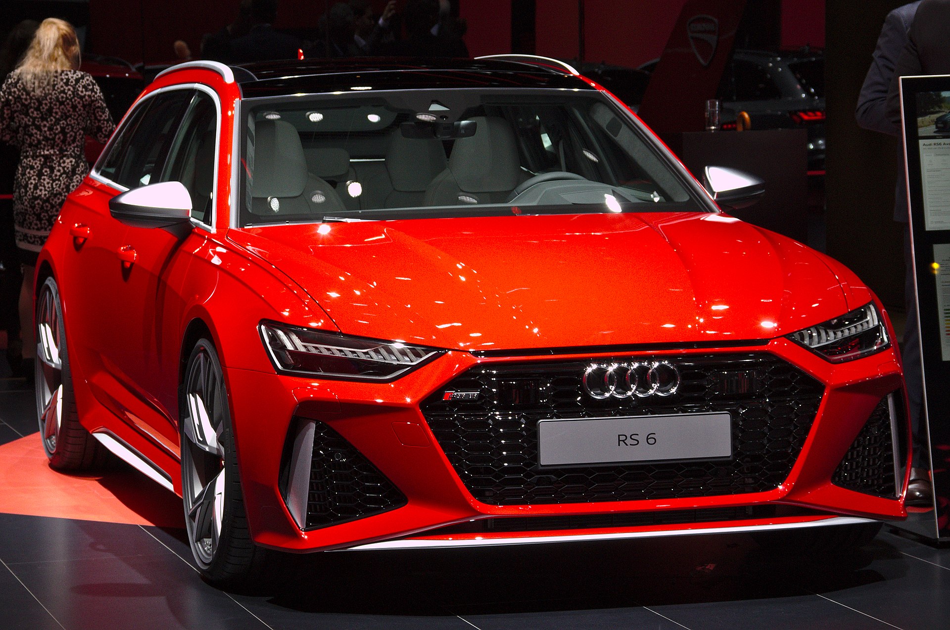 Audi RS6 Modellbild für Schweizer Typenschein- und Fahrzeugdaten