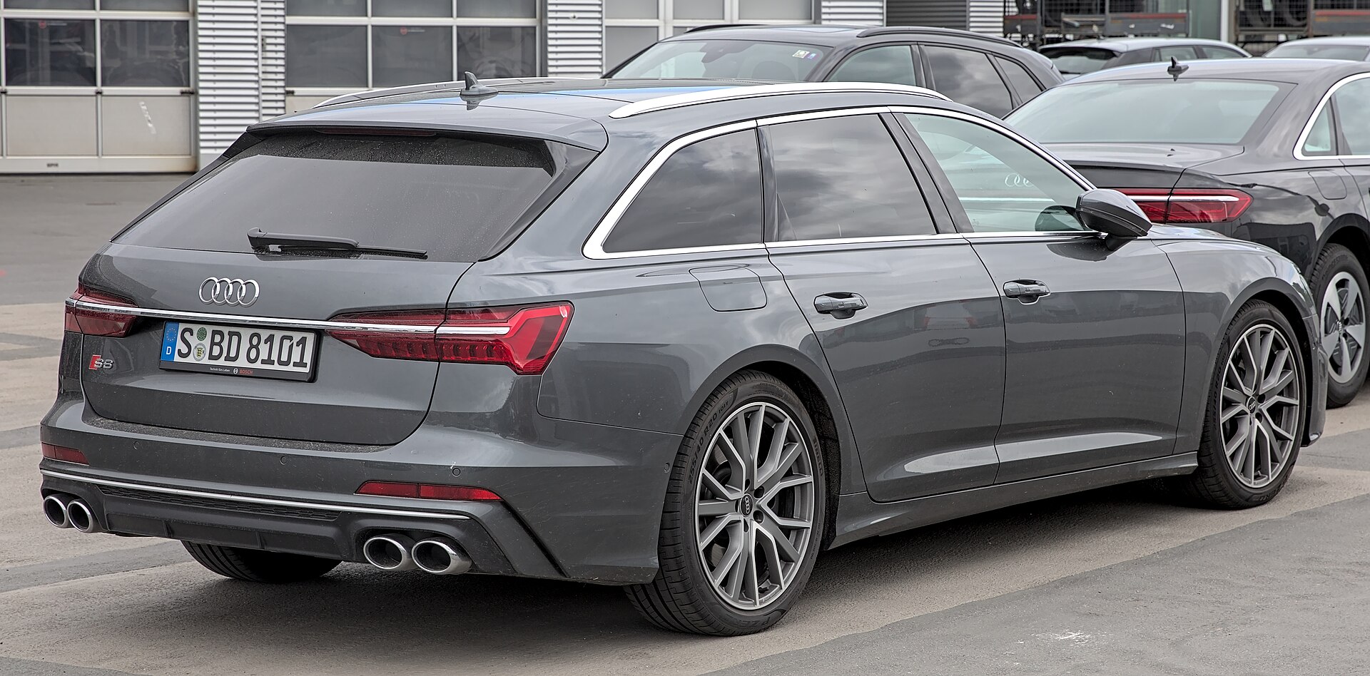 Audi S6 Modellbild für Schweizer Typenschein- und Fahrzeugdaten