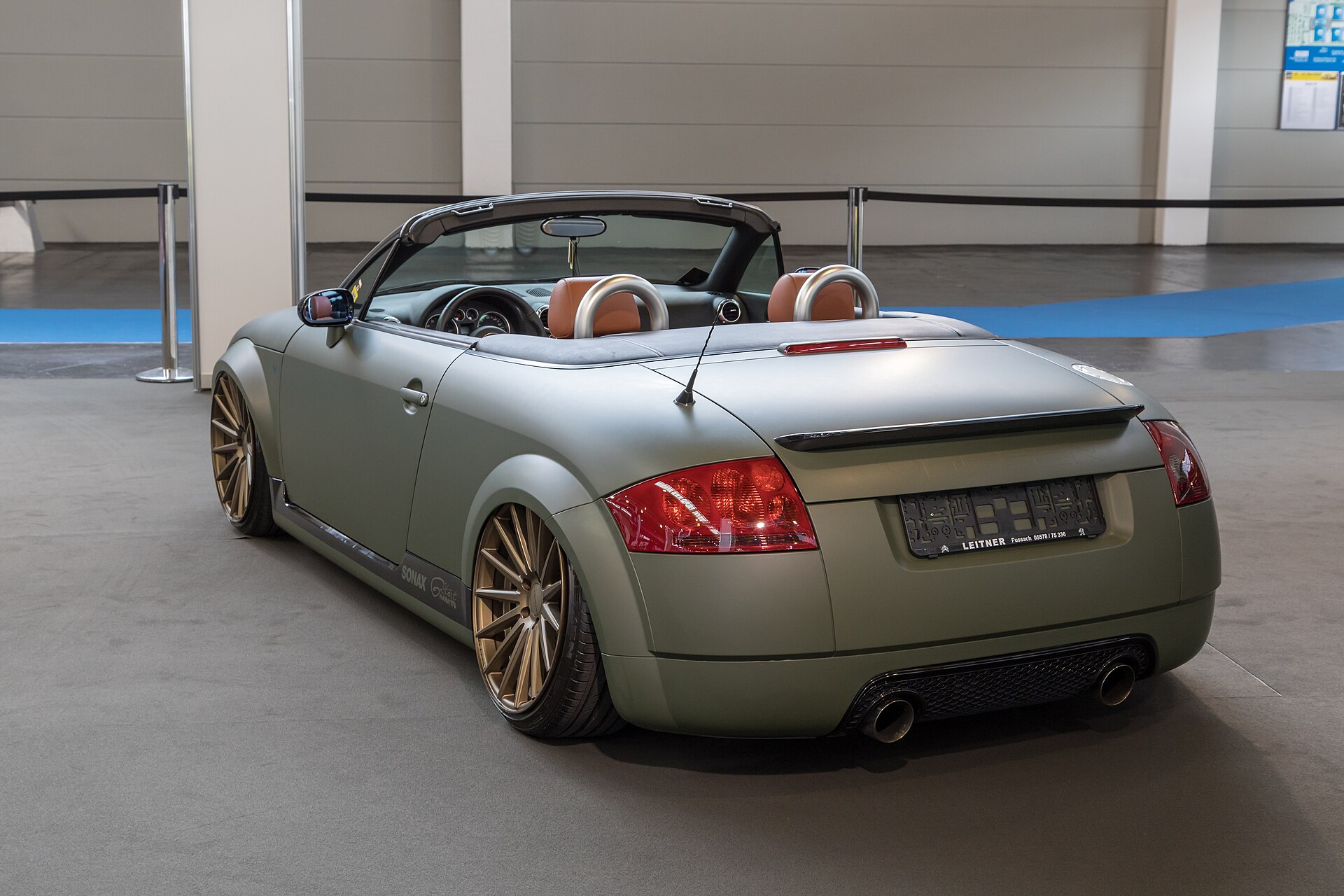 Audi TT Modellbild für Schweizer Typenschein- und Fahrzeugdaten